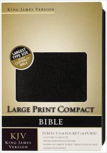 The Holy Bible: King James Version Large Print Compact