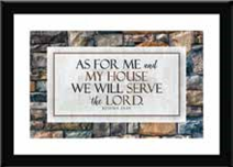 PLAQUE7X5 Joshua 25:15