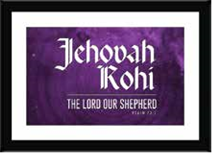 PLAQUE11X8 Psalm 23:1