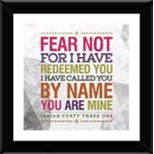 PLAQUE8X8 Isaiah 43:1