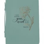 I Have Hidden Your Word Bible Cover Mint XL (22845XL)
