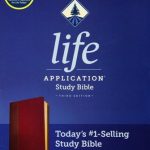 KJV Life Application Study Bible Third Edition (Red Letter LeatherLike Brown/Mahogany)