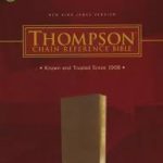 NKJV Thompson Chain-Reference Bible, Leathersoft, Brown, Red Letter
